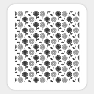 Flower plant seamless pattern Sticker